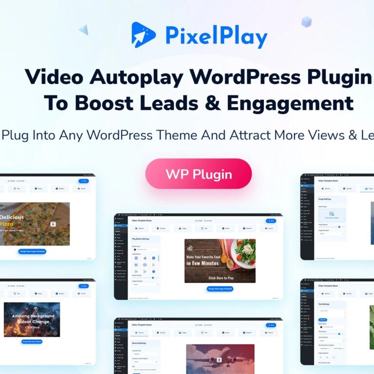 PixelPlay Video Autoplay WordPress Plugin