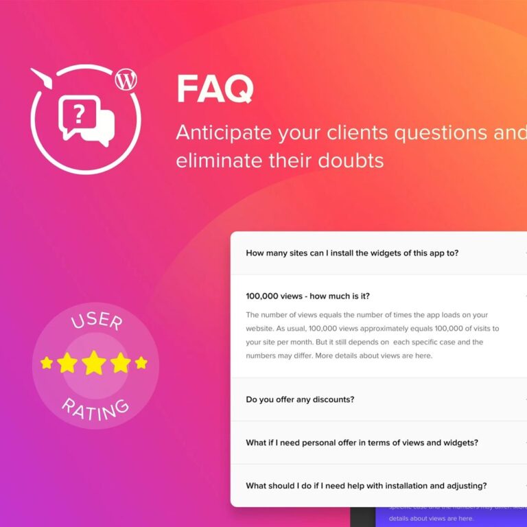 WordPress Accordion FAQ Plugin 1