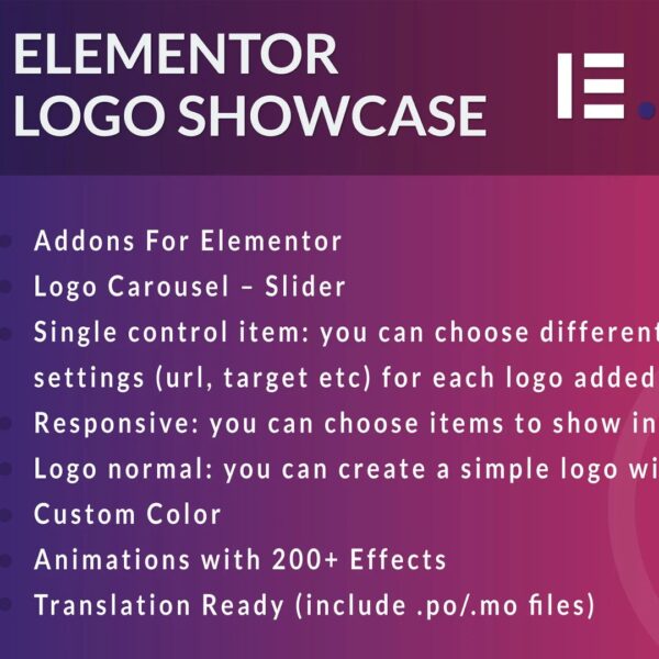 Logo Showcase for Elementor WordPress Plugin