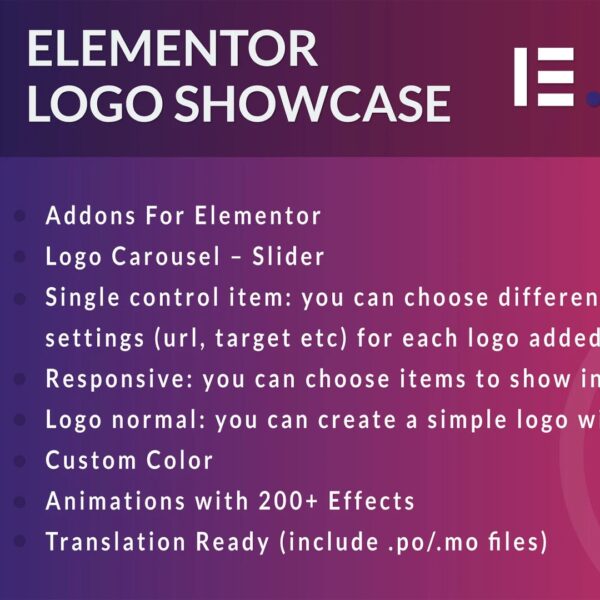Logo Showcase for Elementor WordPress Plugin